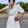 Модная цепочка Женские сумки-мессенджеры Девочки Женский кошелек для монет Сумка через плечо Сумки Искусственная кожа Женская маленькая сумка на плечо с зажимом
