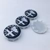 4pcs 60MM 10pin GTAM Car Emblems Wheel Center Covers Hub Cap Stickers for Alfa Romeo Giulia Giulietta Mito Stelvio GT Auto RefitMX5 