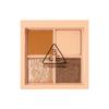 3CE Mini Multi Eye Color Palette 4 Colors H Almond Fudge Eyeshadow