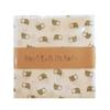 Kameichido TAJIMA Design Original Simple and Delicate Lines of and Elephant Made In Japan Cotton Dishcloth Japanese Goods "Tenugui" (Tugu) - Turtle,