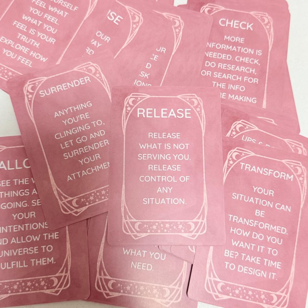 Daily Recommendation Oracle Cards 45 Card Deck English Version Meaning Family Party Board Game Oracle Cards Divination Fate Card