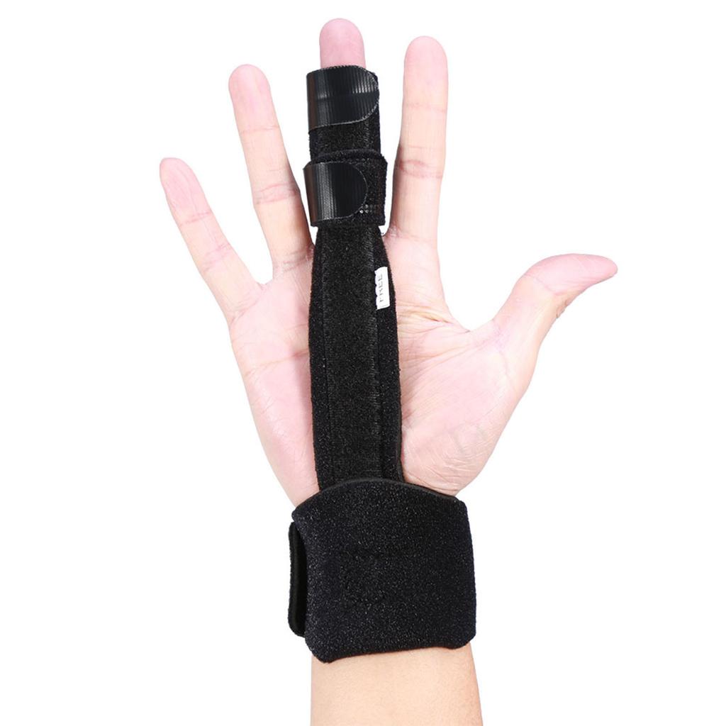 Adjustable Aluminium Finger Splint Hand Support Recovery Brace Protection Injury Aid Tools