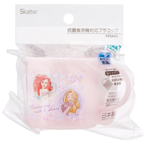 Skater Cup, 200ml, Antibacterial, Dishwasher Safe, Made in Japan, Disney Princess, 25, Girl, KE5AAG