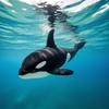 Гигантские 130 см Плюшевые игрушки Косатка Мягкая кукла Рыба Orcinus Orca Акула Мультяшная Мягкая Подушка для сна Дети Девочки Малыш Забавный Подарок