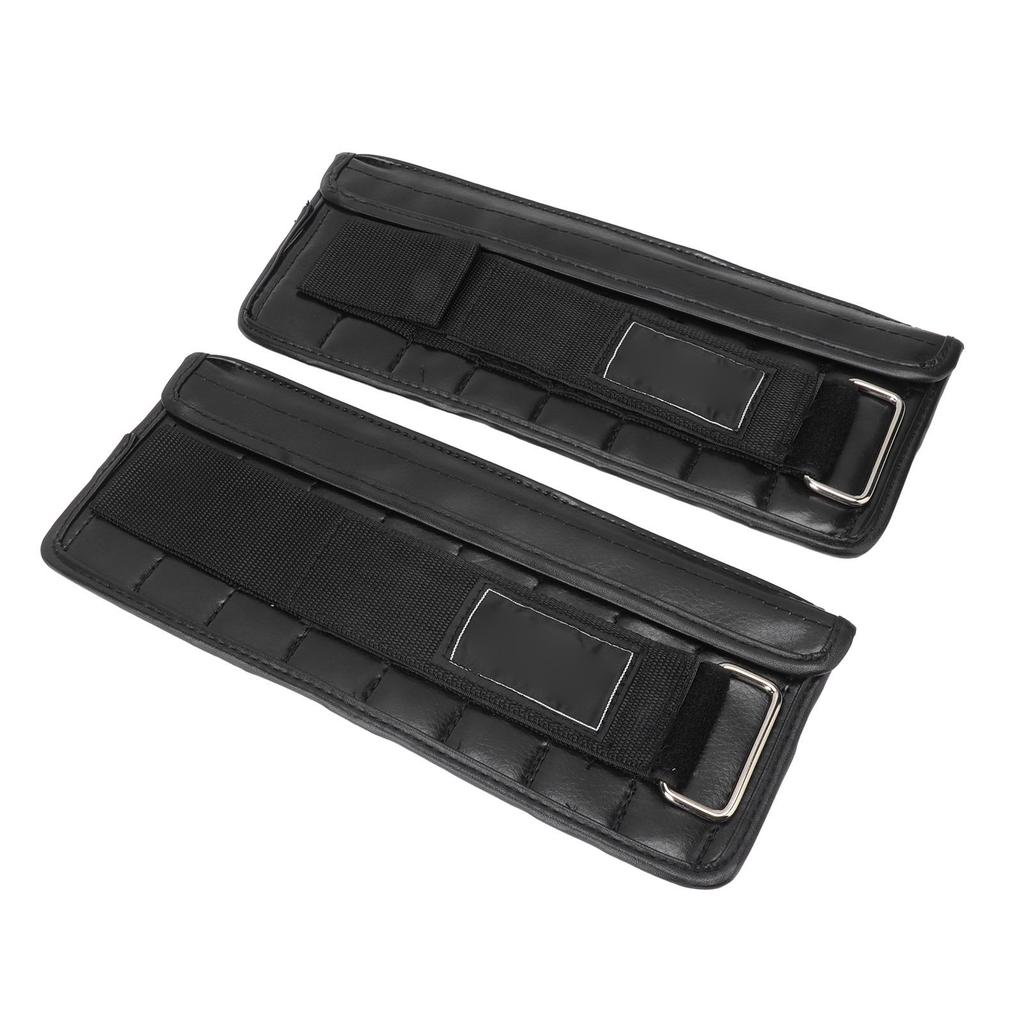 1Pair Wrist Weights Sandbag 1‑3kg Adjustable Ankle Weights Wrist Straps for Men Women Arm Fitness