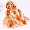 Outdoor Countryside Summer Sunscreen Scarf Beach Scarf Long Women'S Soft Women'S Decorative Thin Scarf Scarf
