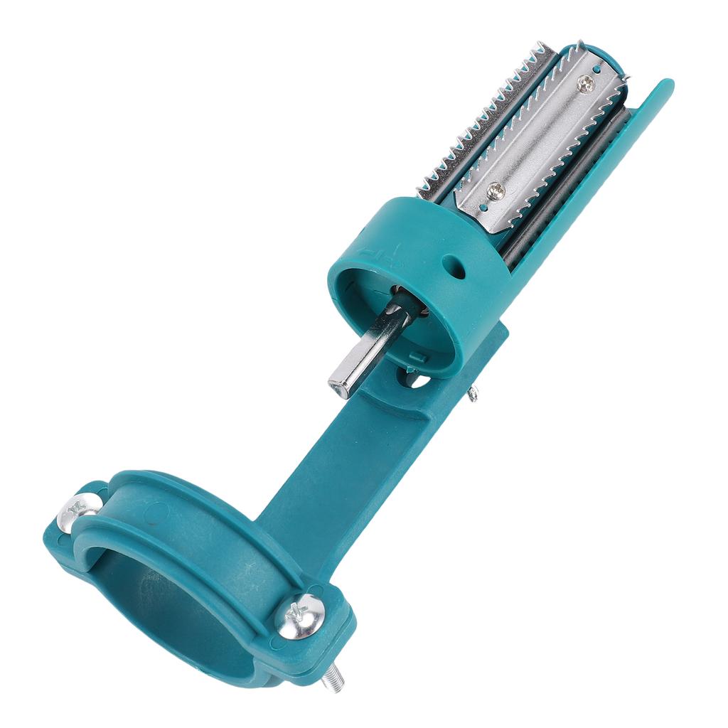 Рыба Насадка для электродрели 6 рядов зубчатых зубьев Утолщенная нержавеющая сталь Зажим Средство для удаления рыбной чешуи