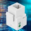 5 шт. Телефонный голосовой модуль Сетевой проводной аксессуар Однопортовый RJ11 Cat 3 с пылезащитной крышкой
