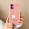 For OPPO Realme Narzo 60 Pro C51 11 Pro Plus A2 A58 A98 Phone Case Fashion Protective A-Z Flower Matte Liquid Silicone Soft Back Cover For OPPO Bumper