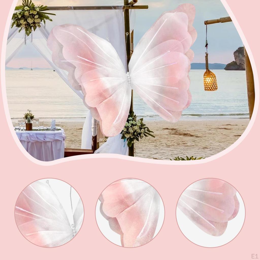 Artificial Butterfly Decoration Wedding Accessory Party Ornament Wall Decor Birthday