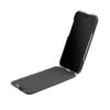 MELKCO For iPhone Air Case Compatible with MagSafe Vertical Flip Genuine Cow Leather + PC Phone Cover