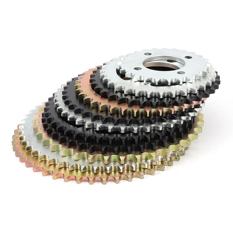 Мотоциклетная цепь 420/428 31T/37T/41T/48T 52MM Задняя звездочка для китайского квадроцикла ATV Pit Dirt Bike Мотор Мопед Аксессуары