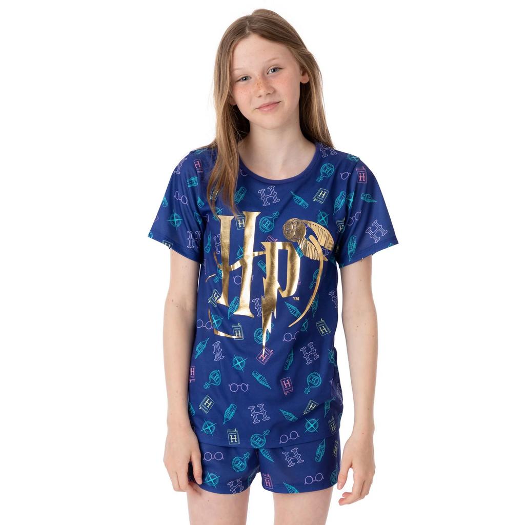 HARRY POTTER Childrens/Kids Short Pajamas Set