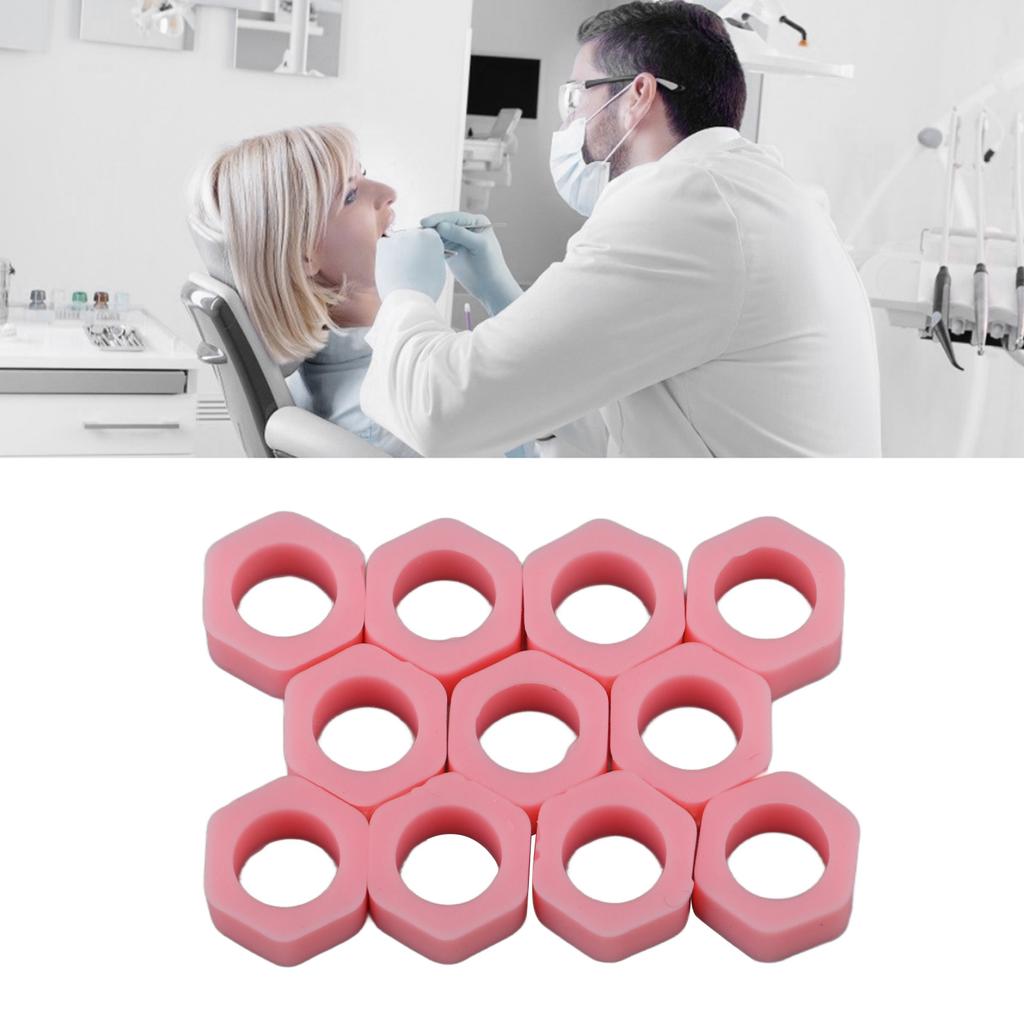 100pcs Dental Rings Silicone Color Instrument Rings for Instruments Identification