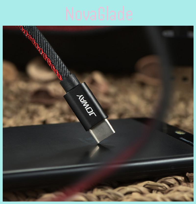 Кабель Micro USB Type C для Samsung Htc Быстрая зарядка с джинсовой оплеткой**