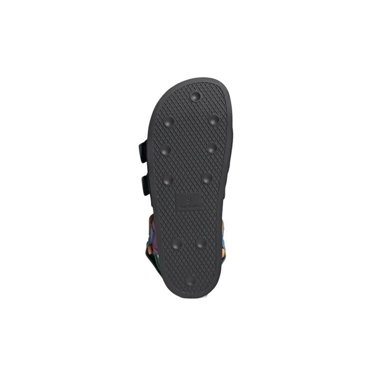 Adidas Adilette Sandal 4.0 Black Bold Green Кроссовки унисекс Core-Black Carbon H03417