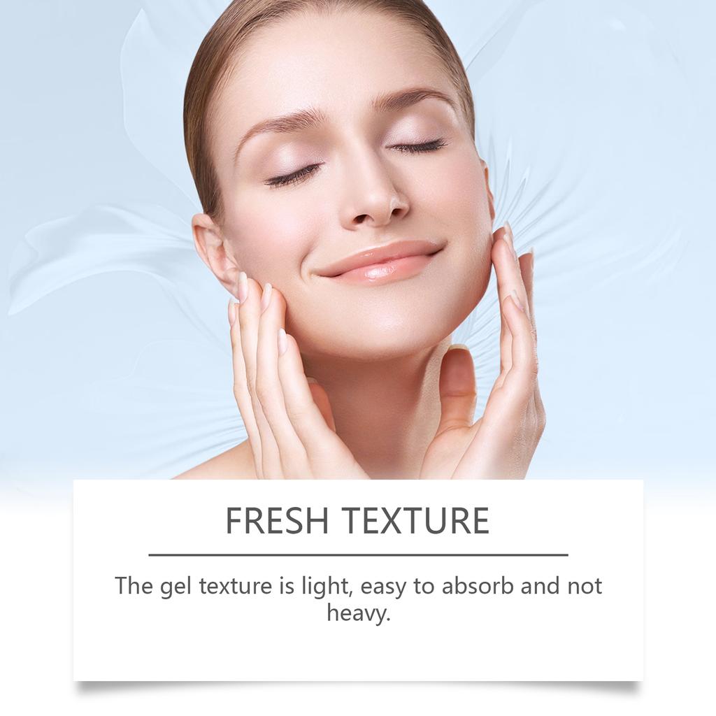 Refreshing Eye Gel for Reducing Dark Cicles and Eye Bags Relieve Tiredness Brighten Eye Area Anti Eye Bags Nicotinamide Eye Care