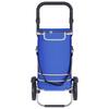 Shopping Trolley Blue 36.5 x 46.5 x 100.5 cm Oxford Fabric