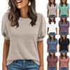 Женские летние топы, нарядные повседневные блузки, деловая рубашка с коротким рукавом, милая модная футболка