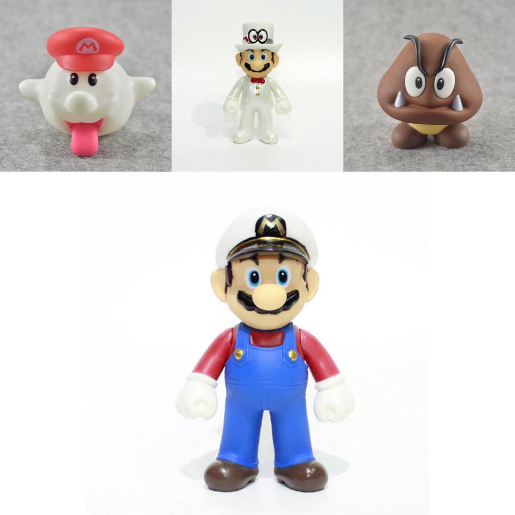 Классическая привлекательность Super Mario Bros. Коллекционная ПВХ фигурка-игрушка «Одиссея»
