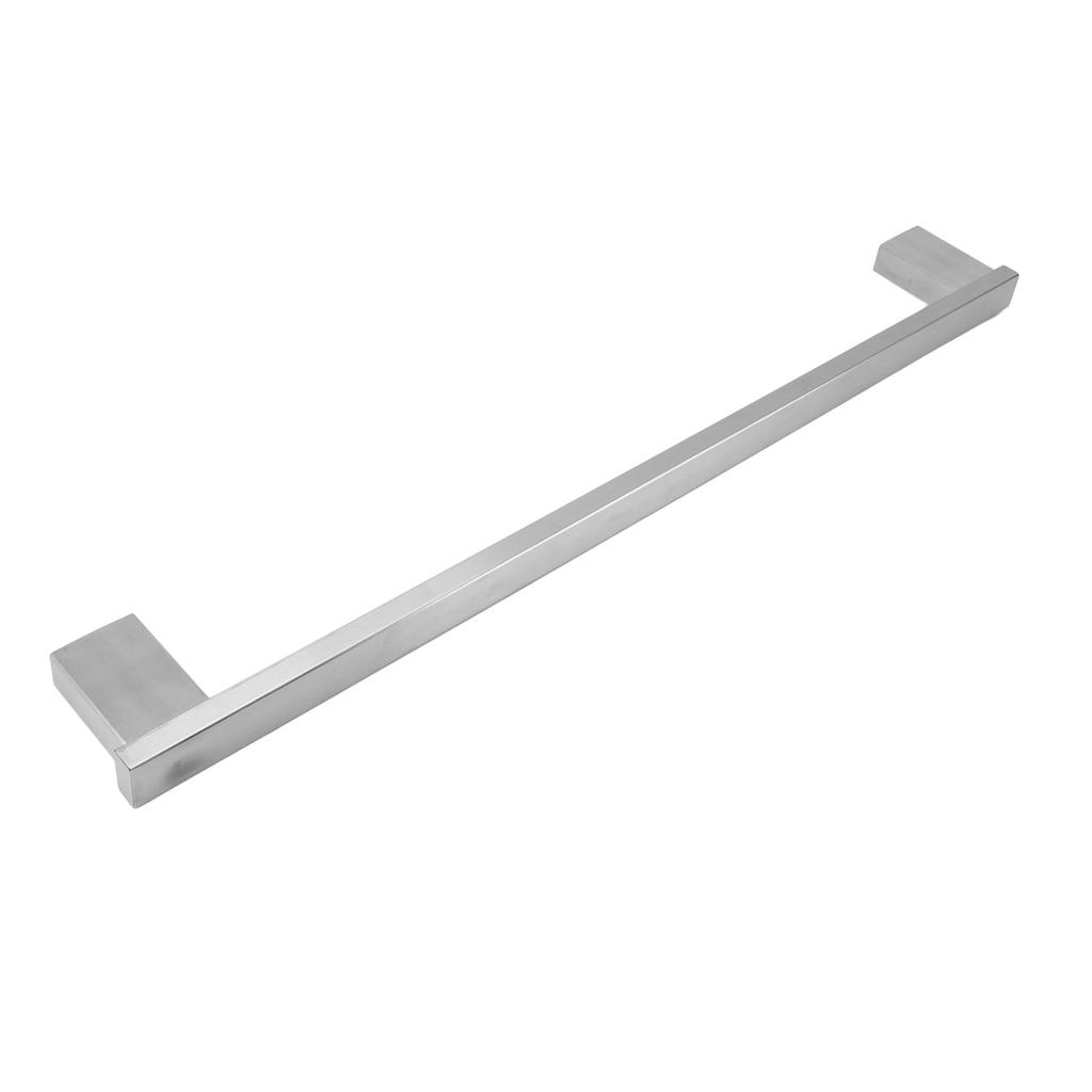 Towel Bar Brushed Chrome Plated 304 Stainless Steel Rust Proof Simple Towel Rod for Bathroom Hotel 400mm   15.75in