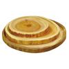 Yamako Wooden Tree Ring Plate, Soma Dish, Medium, 81928
