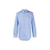 Polo Long Sleeve Striped Shirt With Pony Embroidery Men Shirts Blue 710769973-001