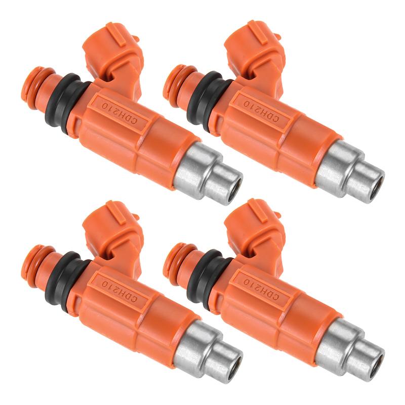 4Pcss Fuel Injector 4 Hole Replace CDH210 68V8A3600000 for Yamaha 115 Outboard Marine Chevrolet Chrysler Dodge Mitsubishi Suzuki