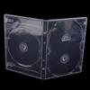 Empty Cd Case Pp Plastic Milky Transparent Cd Case Cd Case Capacity 3 Discs