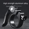 1pc Aluminium Bike Canoe Saddle Collar Bolt Wear-resistant Ultralight Quick Release Clamp Road Bike