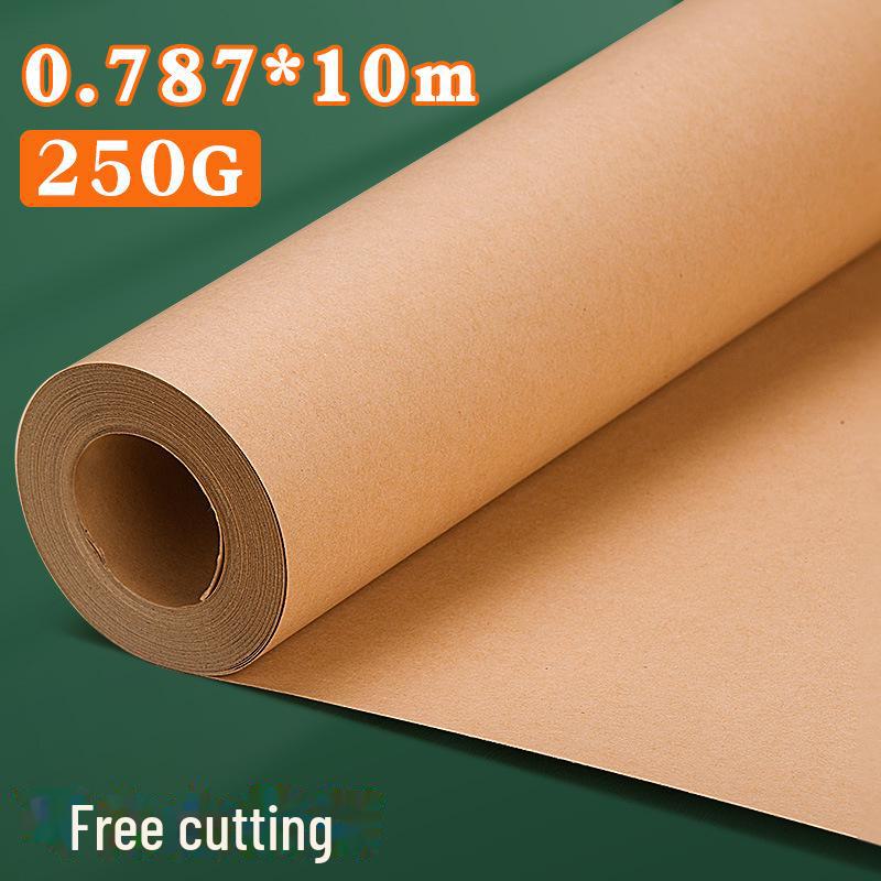 Кольцо ручной работы из плотного картона кофейного цвета Yuanhao - A4/A3/4K с фоном из коричневого древесного леса