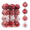 24Pcs Christmas Ball Christmas Ornament Pendant Fine Workmanship Sparkling Tree for Festive Home Decoration
