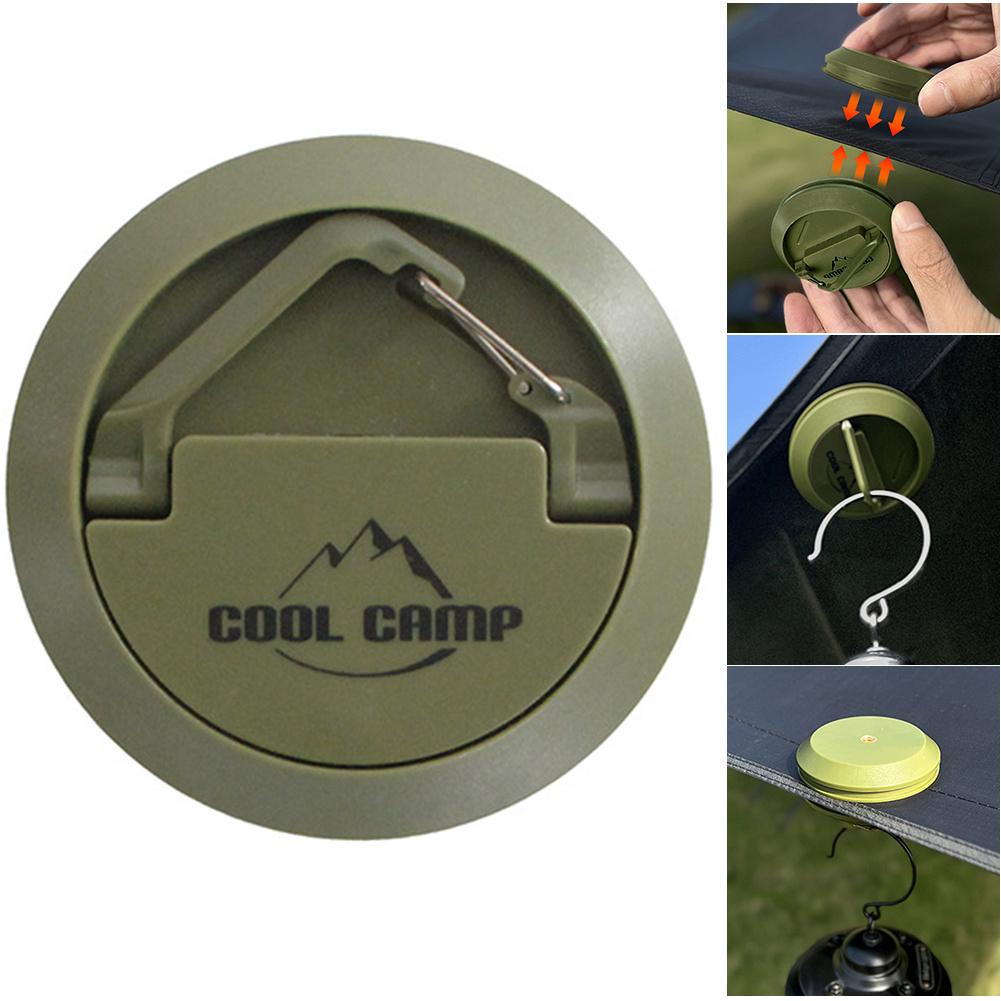 Магнитный крючок для уличной палатки, портативный подвесной крючок, аксессуары для кемпинга на открытом воздухе, подвесной крючок для кемпинга на присоске для навеса
