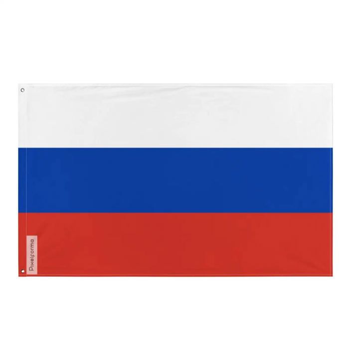 Drapeau De La Russie – 90 X 150 Cm – Polyester – Œillets En Fer – Résistant