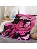 H-Hazbin H-HotelS Blanket Design Lightweight Throw Blanket For Dorms, Naps, Living Room, Office,Sofa,All-Season