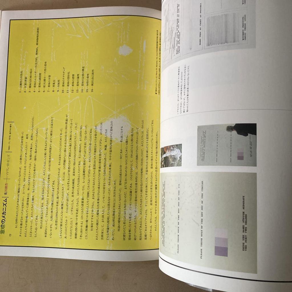 [USED] 1979 Shusaku Arakawa Special Feature Mizue Rare Book Artist