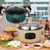 Electric Cooking Machine 20/26cm Household 3.4 People Hot Pot Multi Electric Rice Cooker Non-stick Pan Multifunction 220V 1000W