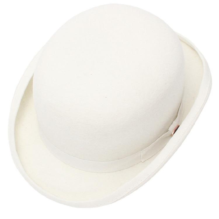 Западная Цилиндр Шляпа Шерстяная Федора с Широкими Полями Подарок для Парня Цилиндр с Короткой Тульей