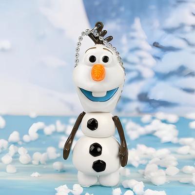 MINISO Frozen Снеговик Олаф 4,5 см Мини Экшн-фигурка Аниме Украшение Коллекция Фигурка Мини Кукла Игрушка Модель для Детей Подарок