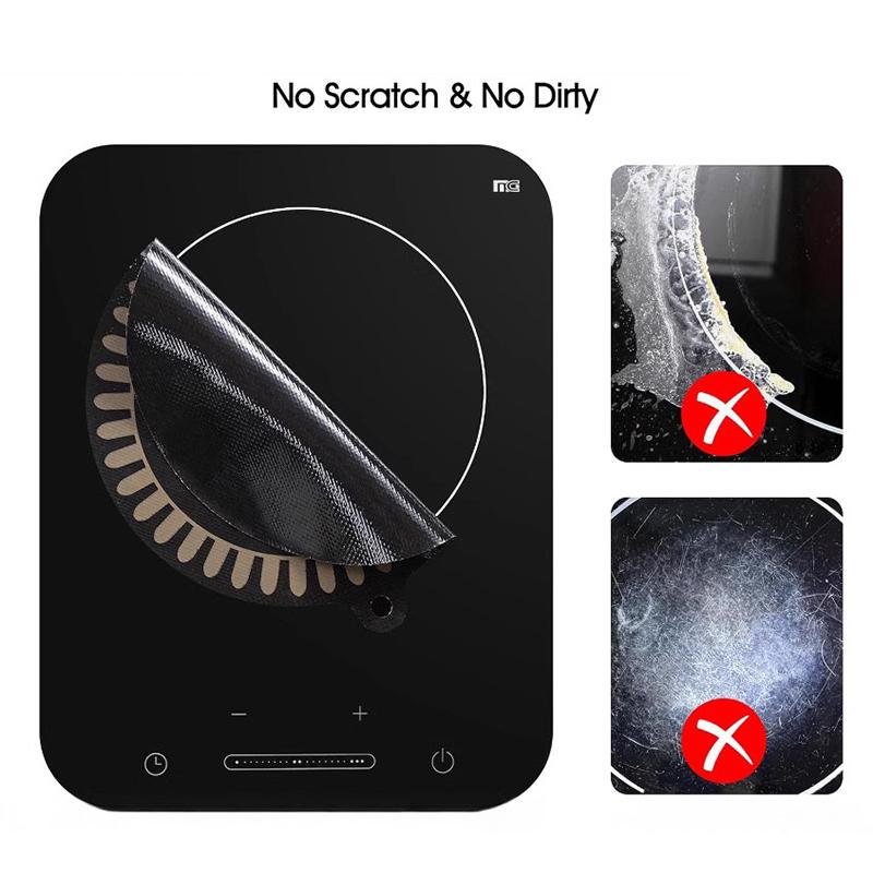 1 шт. коврик для индукционной варочной панели, термостойкие защитные коврики для варочной панели с меняющим цвет дизайном, толстые чехлы для варочной панели, силиконовые коврики для варочной панели