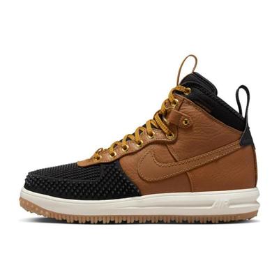 Кроссовки Lunar Force 1 High Duckboot Алебастрово-коричневые Черные 805899-202