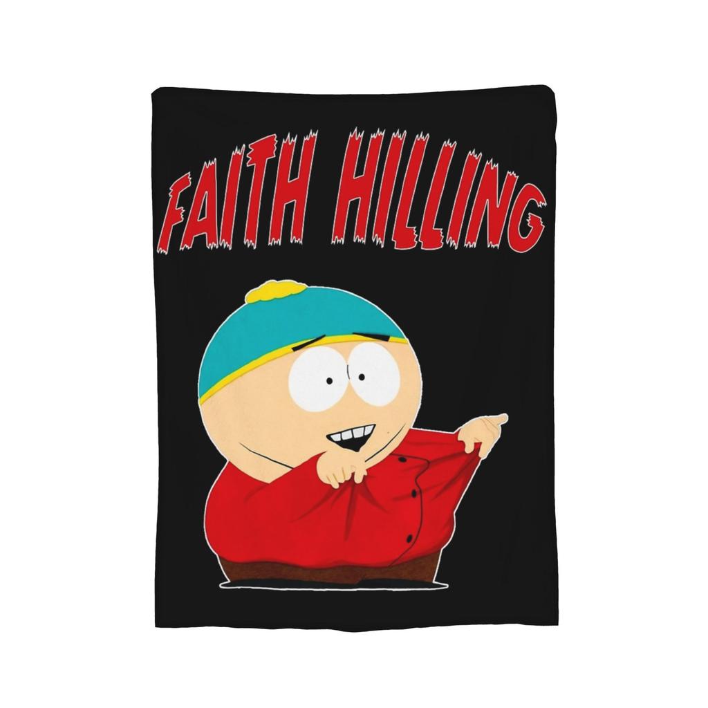 I Love Cheesy Poofs South-Parks Blanket Fleece Print Cartman Multifunction Lightweight Thin Throw Blanket for Home Couch Quilt