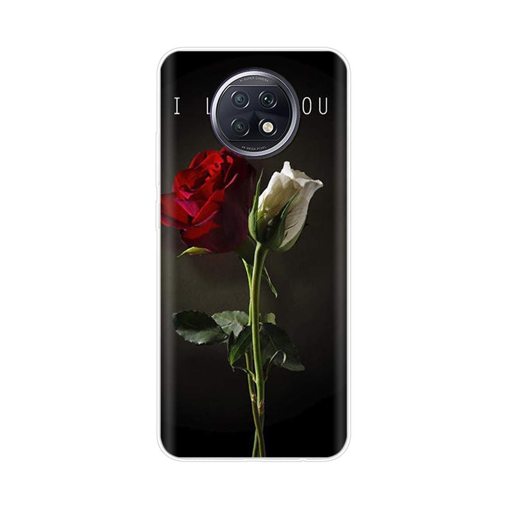 Модный ТПУ Чехол для телефона Xiaomi Redmi Note 9T Мягкий Силиконовый Чехол с Рисунком для Redmi Note 9T 5G Чехол Note9T 9 T coque цветок