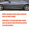 For BMW Accessories G20 3-Series 330i M340i 2019+ Gloss Black Car Side Skirt Extensions Rocker Panels Side Trim Spoiler Factory
