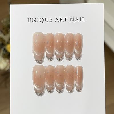 Broken Bingbing Gentle Smudge Blush Gradient Smile Кошачий глаз Тонкий серебряный край Универсальная одежда Armor