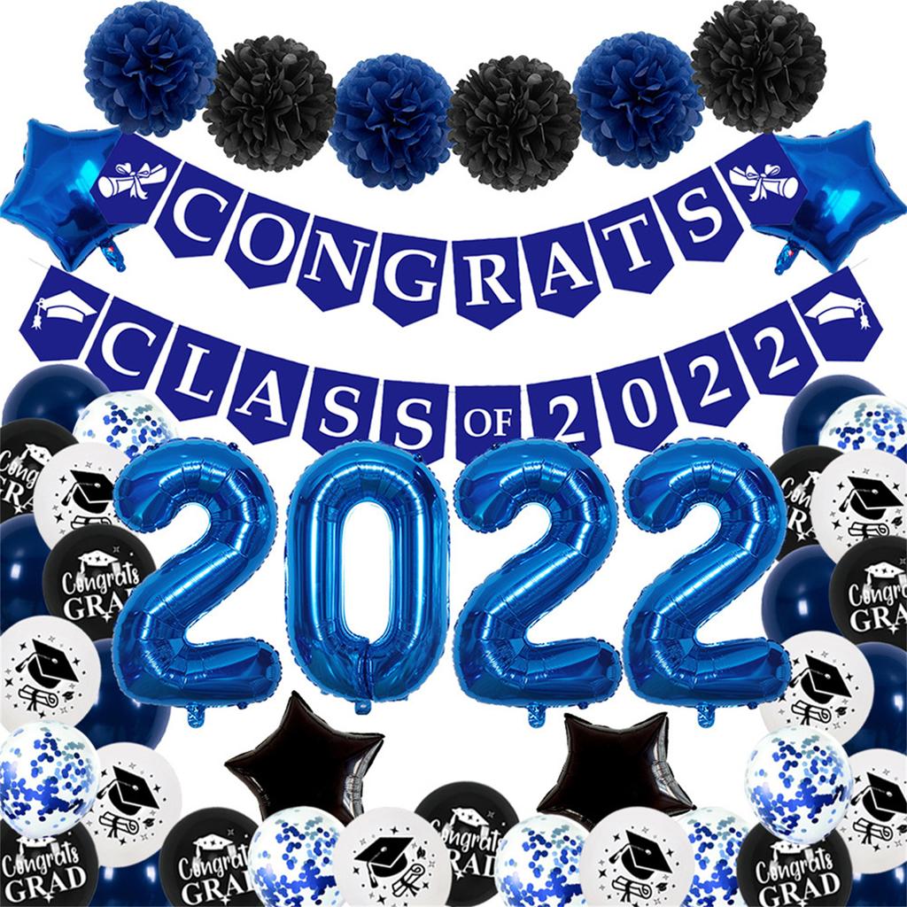 Congrats Class Of 2024 Party Supply Graduation Themed Party Decoration