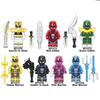 TopLovely Building Blocks Minifigure Toy Power Rangers Assembled Small Particle Building Blocks Children Toys