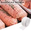 2 рулона 2 м сетка для мяса рулон с силиконовыми щетками сетка для мяса птицы ветчины сетка рулон шпагата для мяса рулон сетки для говядины для изготовления колбасы