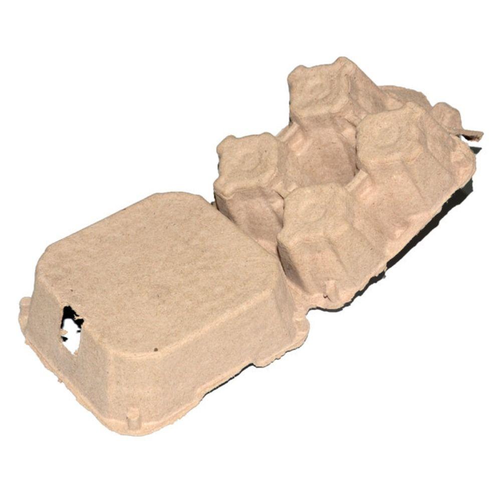 10 шт. 4 сетки бумажная пульпа коробки для яиц экономия места пустая коробка для хранения яиц лоток для куриных яиц для дома