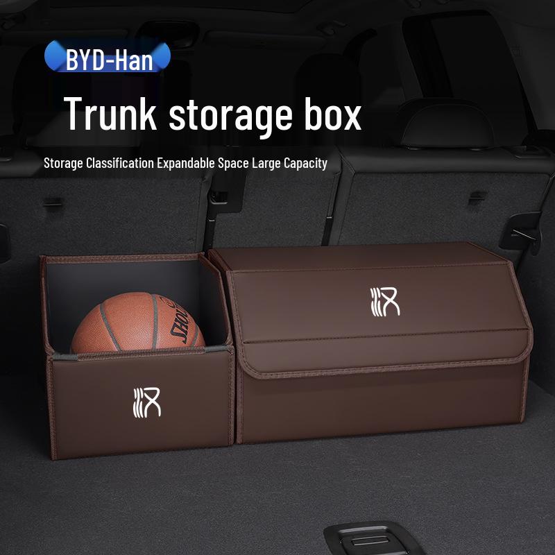 BYD Han EV Trunk Organizer - Car Interior Storage Box for Han DMI